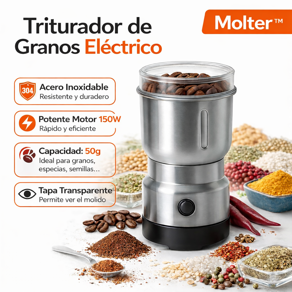 Pack 2moledor De Cafe Y Granos Molinillo
